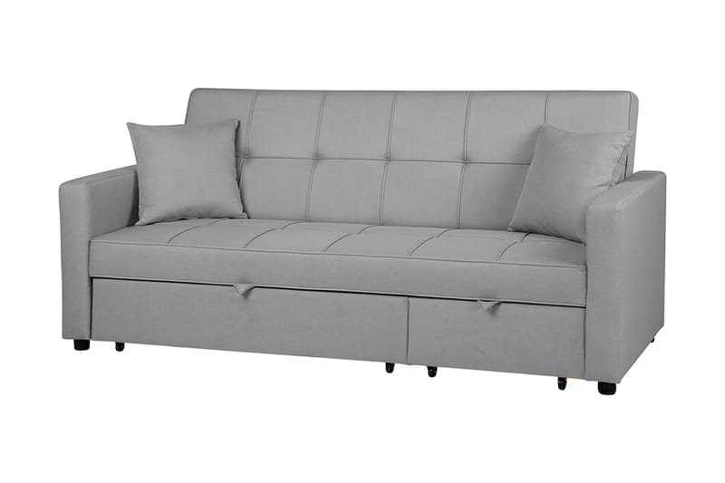 Glomma Sovesofa 207 cm - Grå - Møbler - Sofaer - Sovesofaer - 3 seters sovesofa