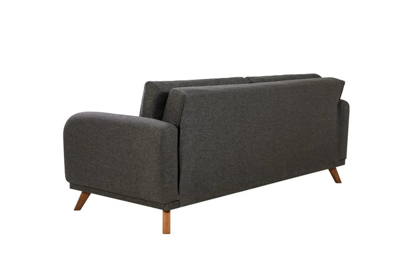 Malkiat Sovesofa - Antrasitt - Møbler - Sofaer - Sovesofaer - 3 seters sovesofa