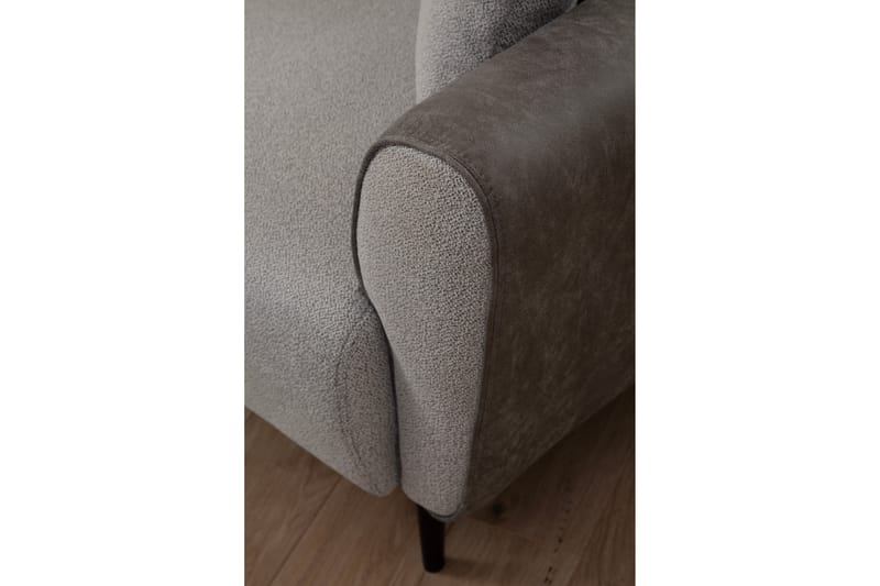 Rebelo 3-seter Sovesofa - Grå - Møbler - Sofaer - Sovesofaer - 3 seters sovesofa