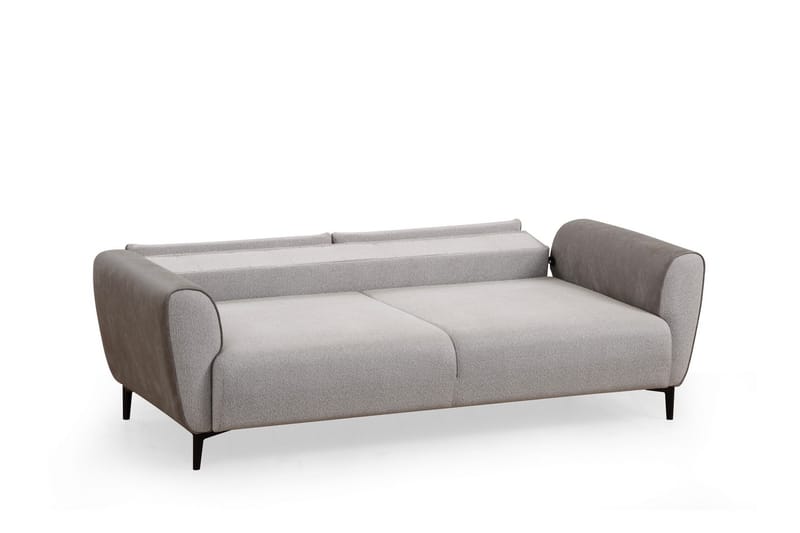 Rebelo 3-seter Sovesofa - Grå - Møbler - Sofaer - Sovesofaer - 3 seters sovesofa