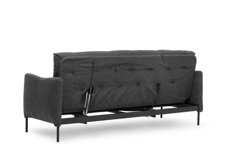 Renge Sovesofa - Mørkegrå - Møbler - Sofaer - Sovesofaer - 3 seters sovesofa