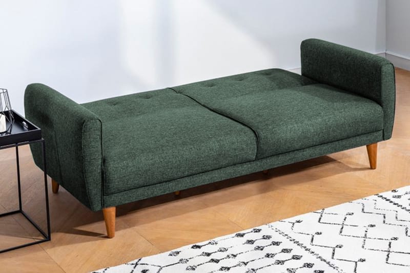 Rippers 3-seter Sovesofa - Grønn - Møbler - Sofaer - Sovesofaer - 3 seters sovesofa