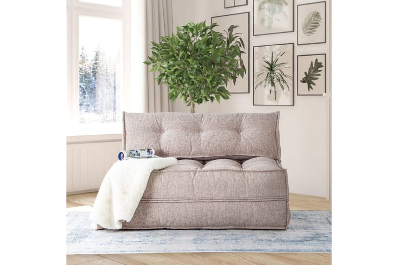 Avy 2-seters Sovesofa - Lysebrun - Møbler - Sofaer - Sovesofaer