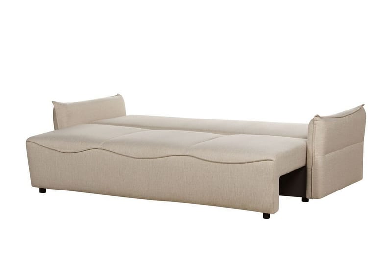 Balendin Sovesofa 3-seter - Beige/Svart - Møbler - Sofaer - Sovesofaer