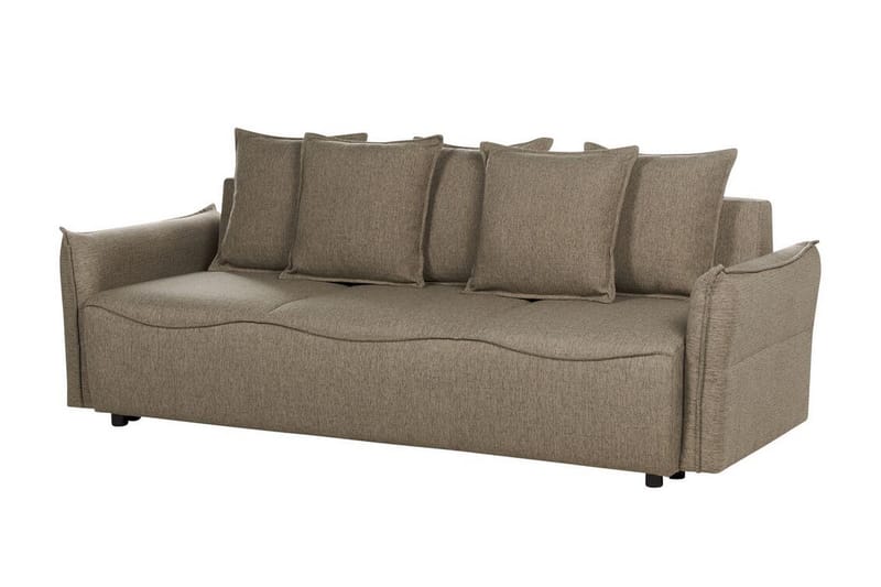 Balendin Sovesofa 3-seter - Brun/Svart - Møbler - Sofaer - Sovesofaer