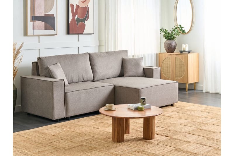 Brian Hjørnesovesofa 3-seter - Taupe - Møbler - Sofaer - Sovesofaer