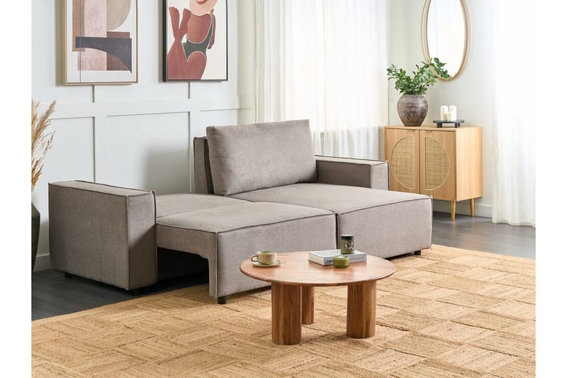 Brian Hjørnesovesofa 3-seter - Taupe - Møbler - Sofaer - Sovesofaer