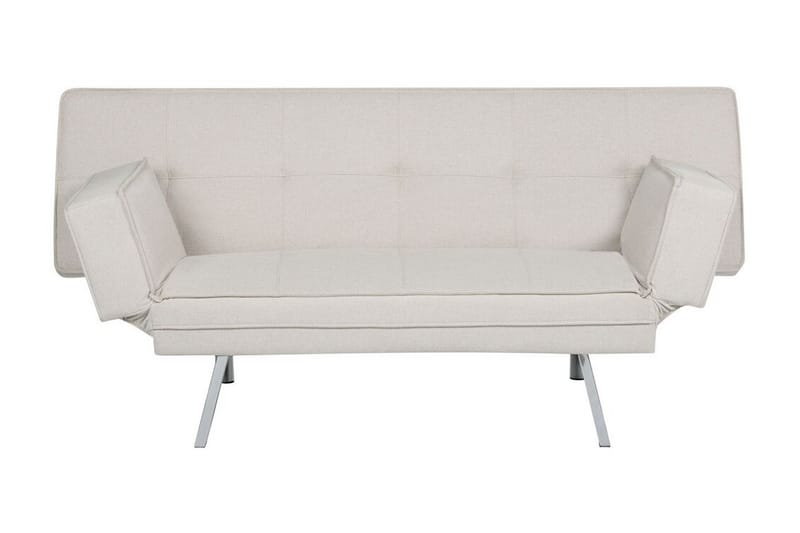 Cathleen Sovesofa 3-seter - Beige/Sølv - Møbler - Sofaer - Sovesofaer