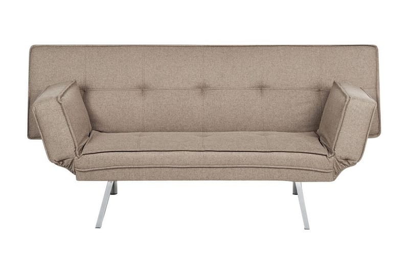 Cathleen Sovesofa 3-seter - Brun/Sølv - Møbler - Sofaer - Sovesofaer