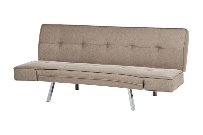 Cathleen Sovesofa 3-seter - Brun/Sølv - Møbler - Sofaer - Sovesofaer