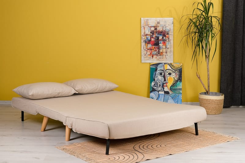 Daigo Sovesofa 2-seter - Beige - Møbler - Sofaer - Sovesofaer