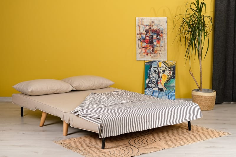 Daigo Sovesofa 2-seter - Beige - Møbler - Sofaer - Sovesofaer