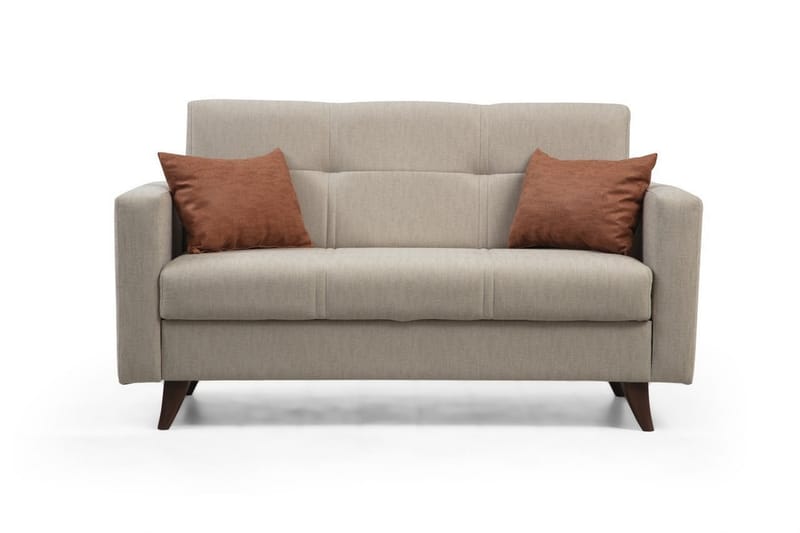 Darcia Sovesofa 2-seter - Beige - Møbler - Sofaer - Sovesofaer