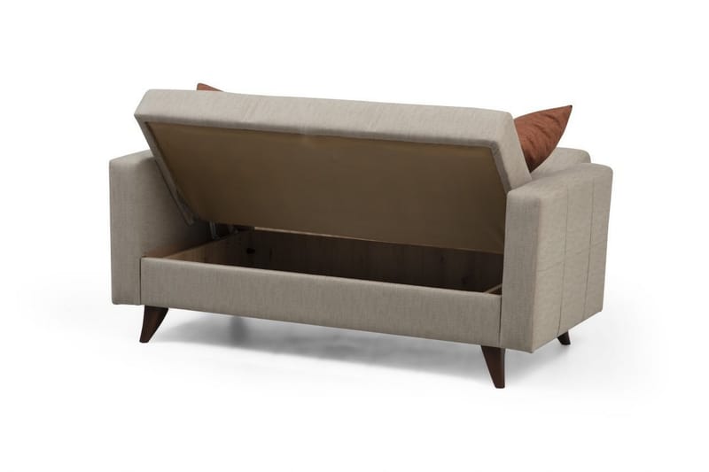 Darcia Sovesofa 2-seter - Beige - Møbler - Sofaer - Sovesofaer