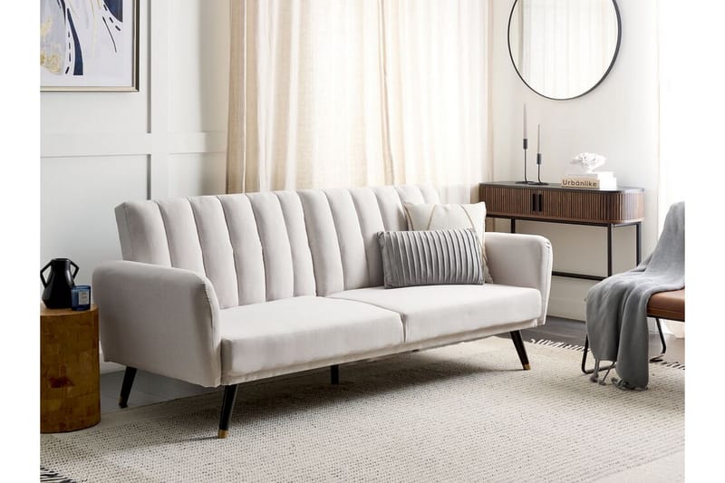 Debrina Sovesofa 3-seter - Beige - Møbler - Sofaer - Sovesofaer