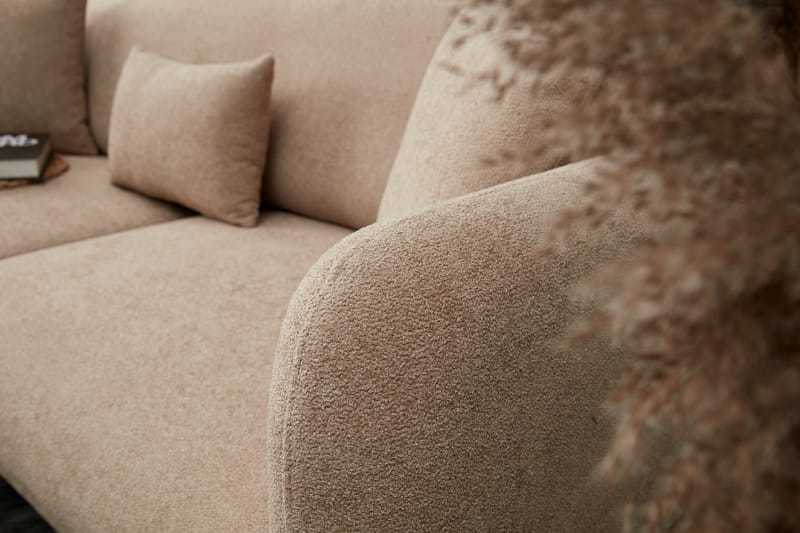 Devika Sovesofa 3-seter - Beige - Møbler - Sofaer - Sovesofaer