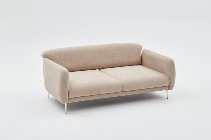 Devika Sovesofa 3-seter - Beige - Møbler - Sofaer - Sovesofaer