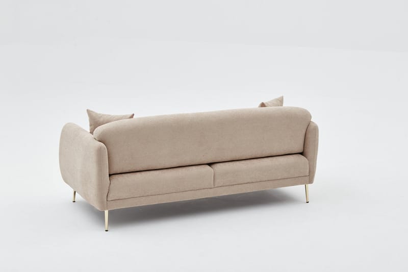 Devika Sovesofa 3-seter - Beige - Møbler - Sofaer - Sovesofaer