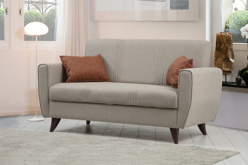 Dewan Sovesofa 2-seter - Beige - Møbler - Sofaer - Sovesofaer