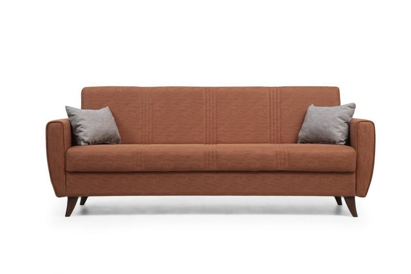 Dewan Sovesofa 3-seter - Rød - Møbler - Sofaer - Sovesofaer