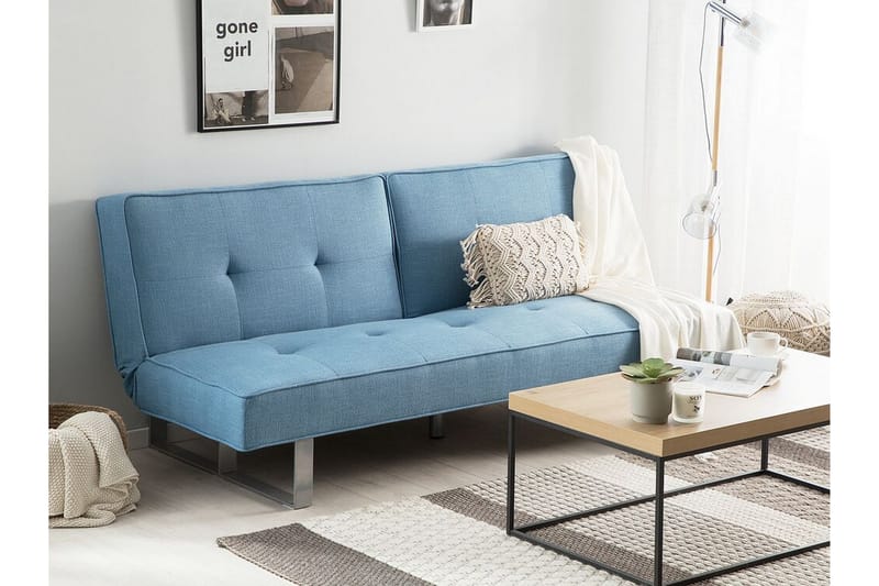 Dublin Sovesofa 190 cm - Blå - Møbler - Sofaer - Sovesofaer