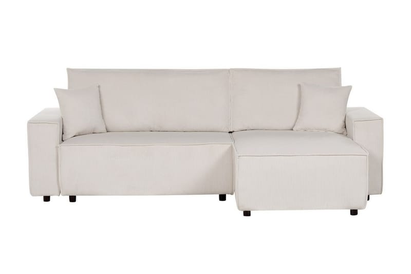 Dyshawn Hjørnesovesofa 2-seter - Hvit/Svart - Møbler - Sofaer - Sovesofaer