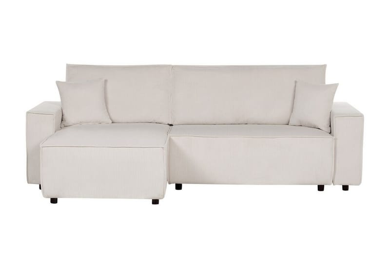 Dyshawn Hjørnesovesofa 2-seter - Hvit/Svart - Møbler - Sofaer - Sovesofaer