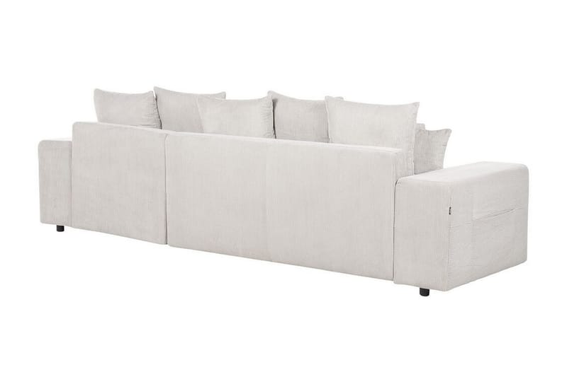 Dysis Hjørnesovesofa 3-seter - Beige/Svart - Møbler - Sofaer - Sovesofaer