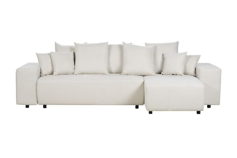 Dysis Hjørnesovesofa 3-seter - Beige/Svart - Møbler - Sofaer - Sovesofaer