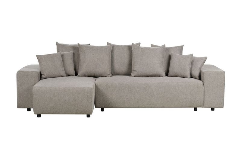 Dysis Hjørnesovesofa 3-seter - Brun/Svart - Møbler - Sofaer - Sovesofaer