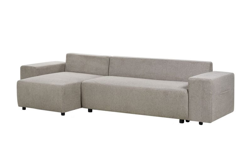 Dysis Hjørnesovesofa 3-seter - Brun/Svart - Møbler - Sofaer - Sovesofaer