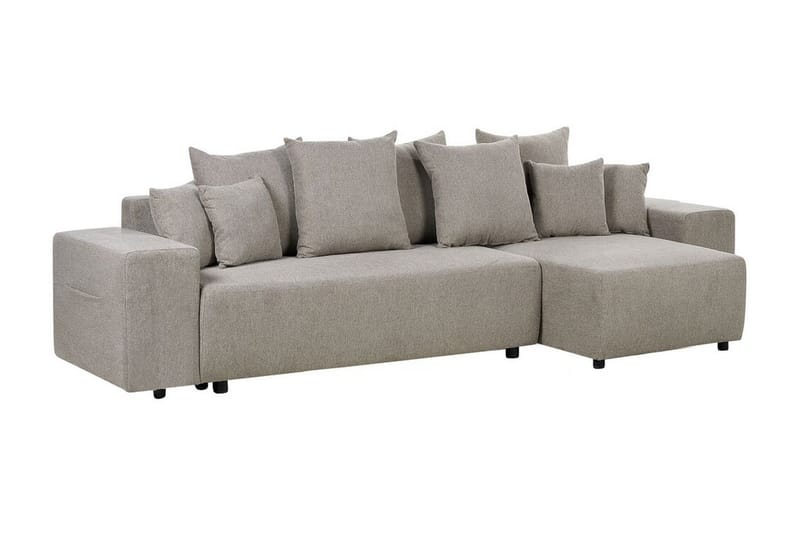 Dysis Hjørnesovesofa 3-seter - Brun/Svart - Møbler - Sofaer - Sovesofaer