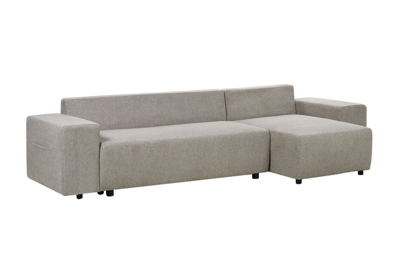 Dysis Hjørnesovesofa 3-seter - Brun/Svart - Møbler - Sofaer - Sovesofaer