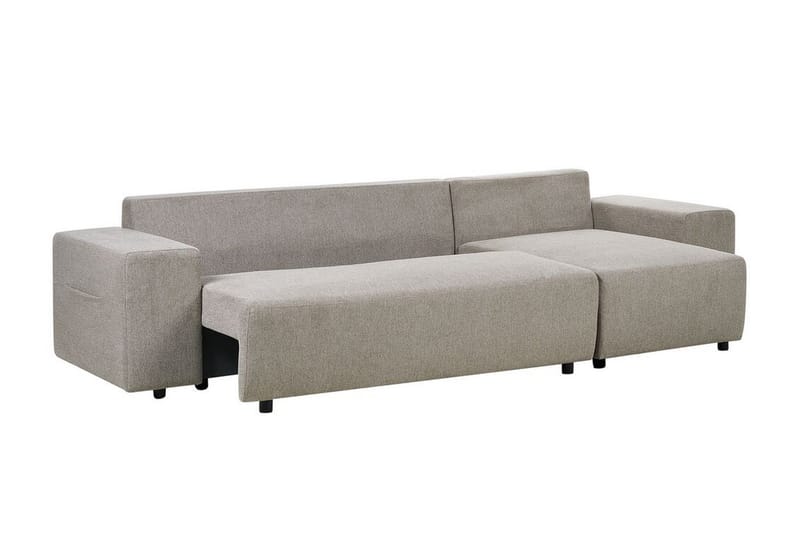 Dysis Hjørnesovesofa 3-seter - Brun/Svart - Møbler - Sofaer - Sovesofaer