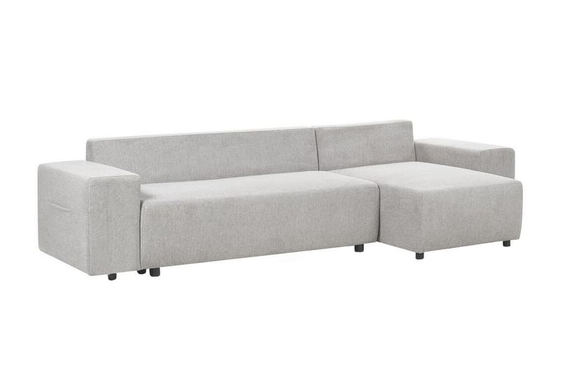 Dysis Hjørnesovesofa 3-seter - Grå/Svart - Møbler - Sofaer - Sovesofaer