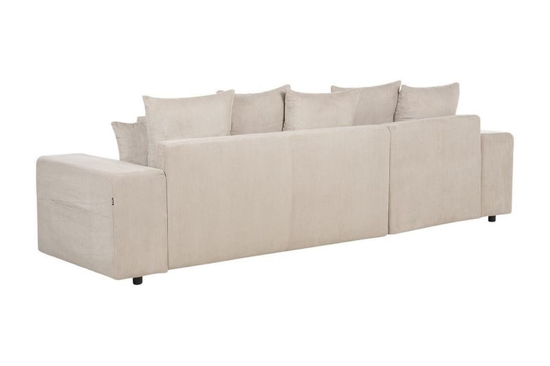 Dysis Hjørnesovesofa 3-seter - Taupe/Svart - Møbler - Sofaer - Sovesofaer