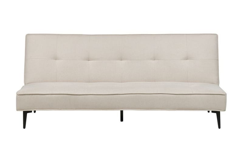 Faizal Sovesofa 3-seter - Beige/Svart - Møbler - Sofaer - Sovesofaer