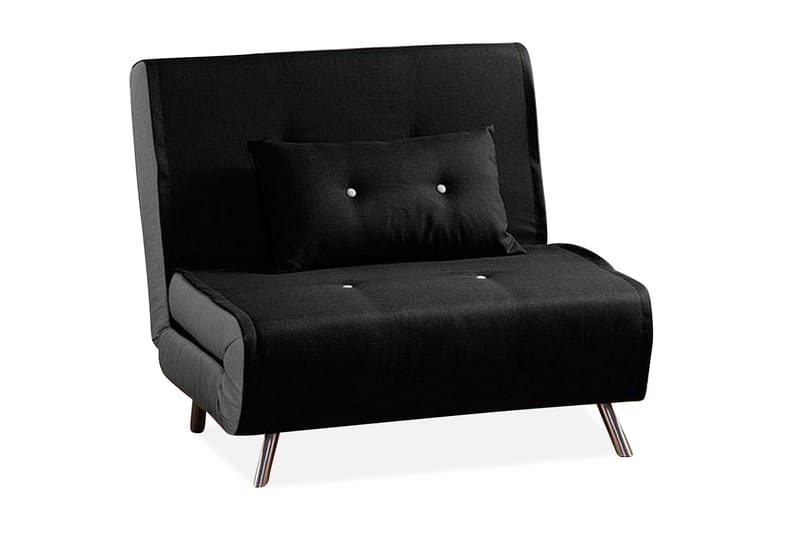 Farris Sovesofa 100 cm - Svart - Møbler - Sofaer - Sovesofaer