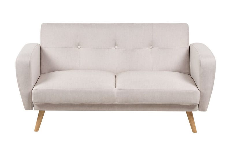 Feliks Sovesofa 2-seter - Beige/Lyst tre - Møbler - Sofaer - Sovesofaer