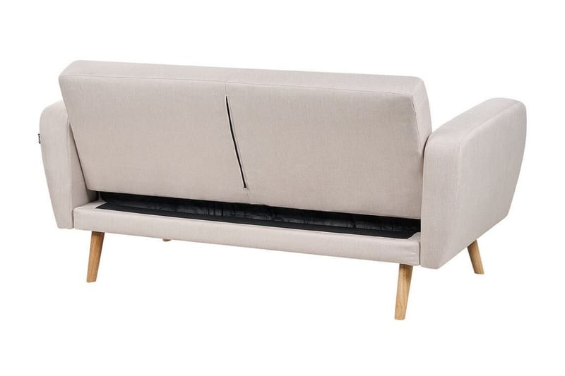 Feliks Sovesofa 2-seter - Beige/Lyst tre - Møbler - Sofaer - Sovesofaer