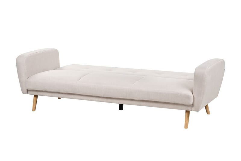 Feliks Sovesofa 3-seter - Beige/Lyst tre - Møbler - Sofaer - Sovesofaer