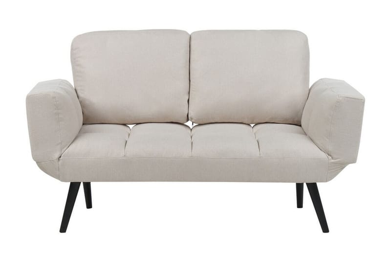 Ferrel Sovesofa 2-seter - Beige/Svart - Møbler - Sofaer - Sovesofaer