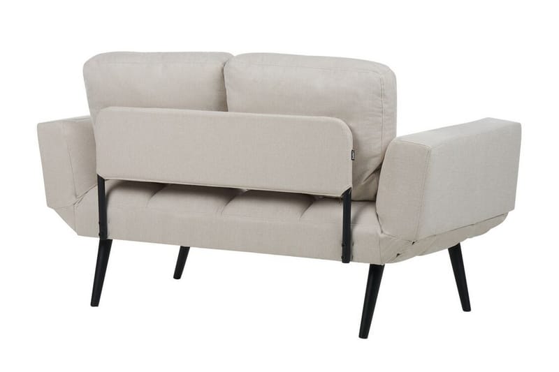 Ferrel Sovesofa 2-seter - Beige/Svart - Møbler - Sofaer - Sovesofaer