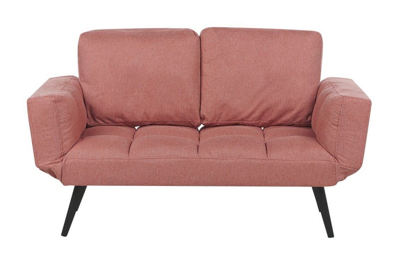 Ferrel Sovesofa 2-seter - Rosa/Svart - Møbler - Sofaer - Sovesofaer