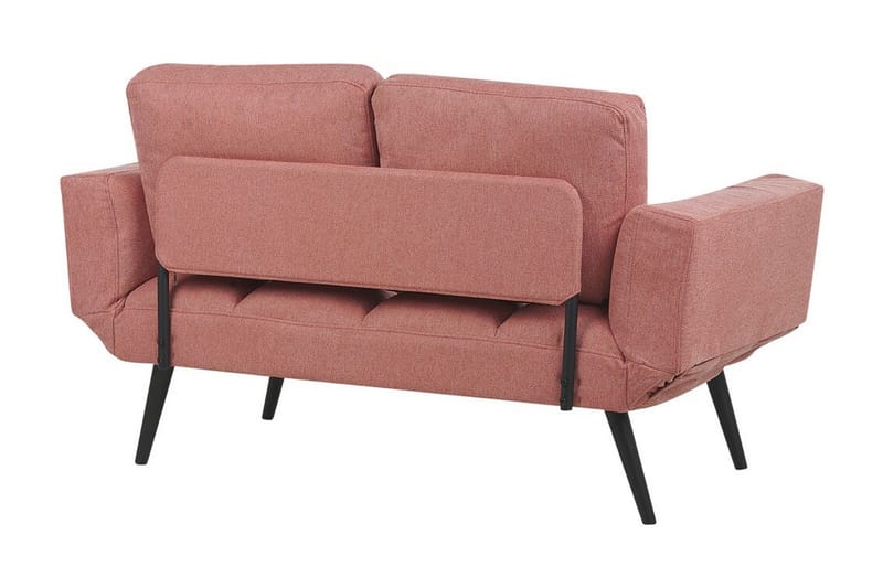 Ferrel Sovesofa 2-seter - Rosa/Svart - Møbler - Sofaer - Sovesofaer