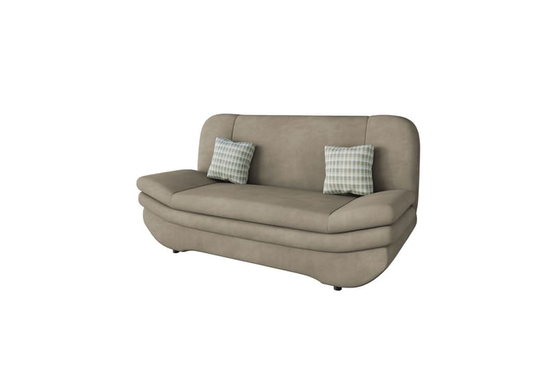 Figurelle Sovesofa 2-seter - Beige/Flerfarget - Møbler - Sofaer - Sovesofaer