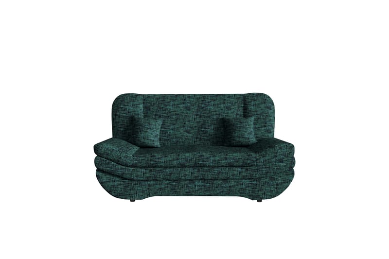 Figurelle Sovesofa 2-seter - Grønn - Møbler - Sofaer - Sovesofaer