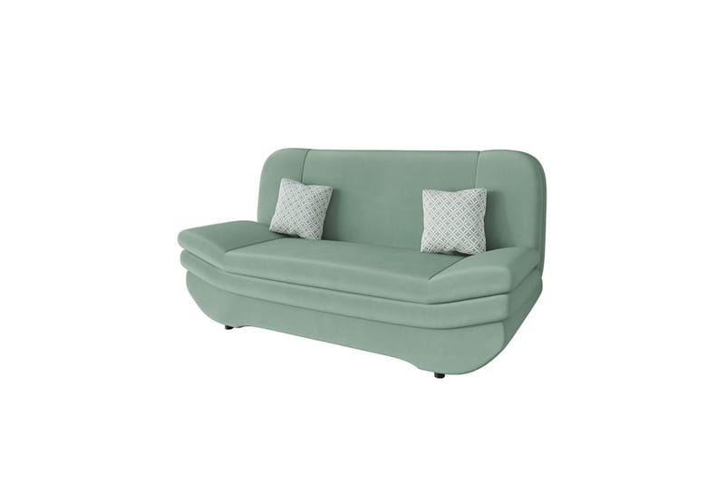 Figurelle Sovesofa 2-seter - Grønn/Flerfarget - Møbler - Sofaer - Sovesofaer