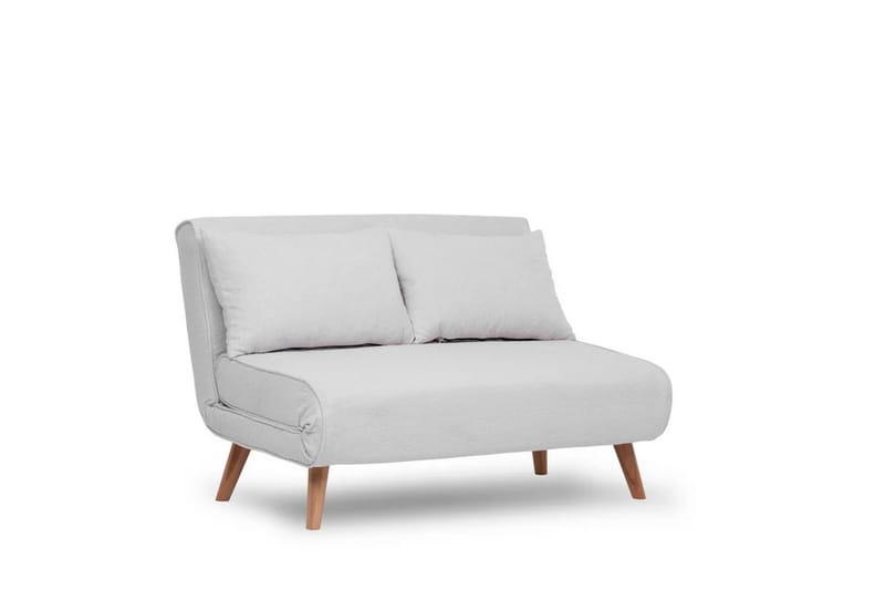 Folde Teddy Sovesofa 2-seter Cream - Cream - Møbler - Sofaer - Sovesofaer