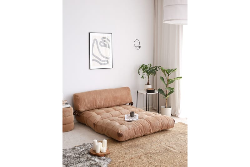 Foldy Sovesofa Camel - Camel - Møbler - Sofaer - Sovesofaer